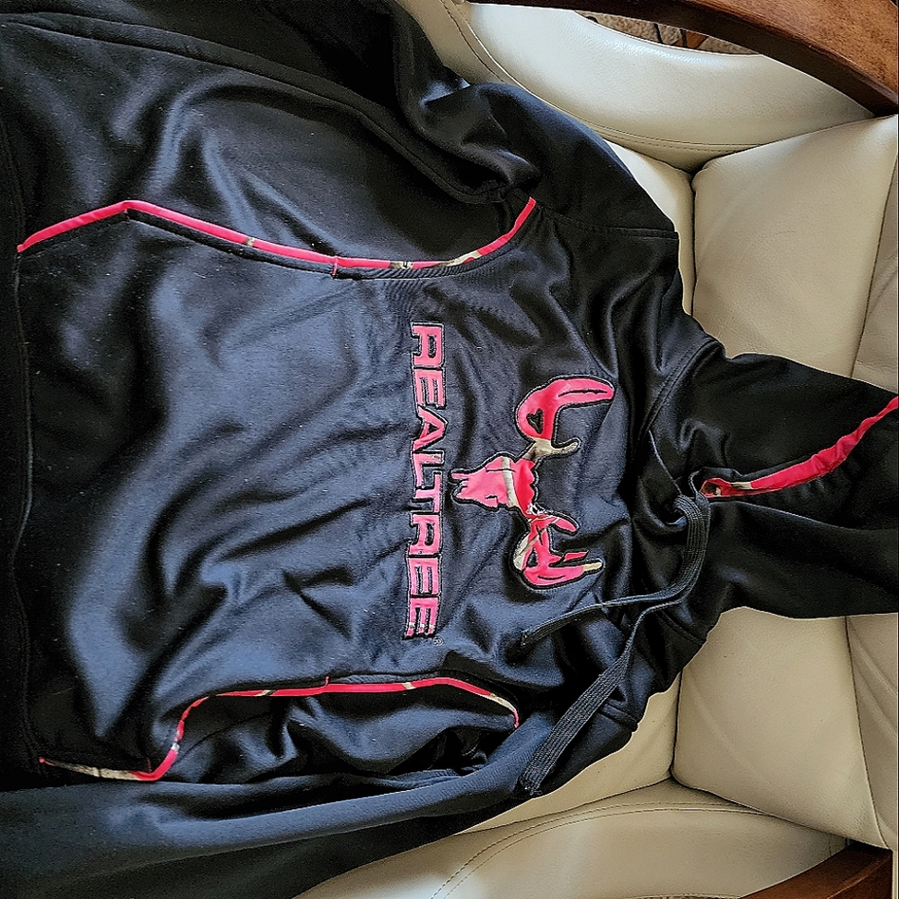 Realtek Black Hoodie, Adult Medium